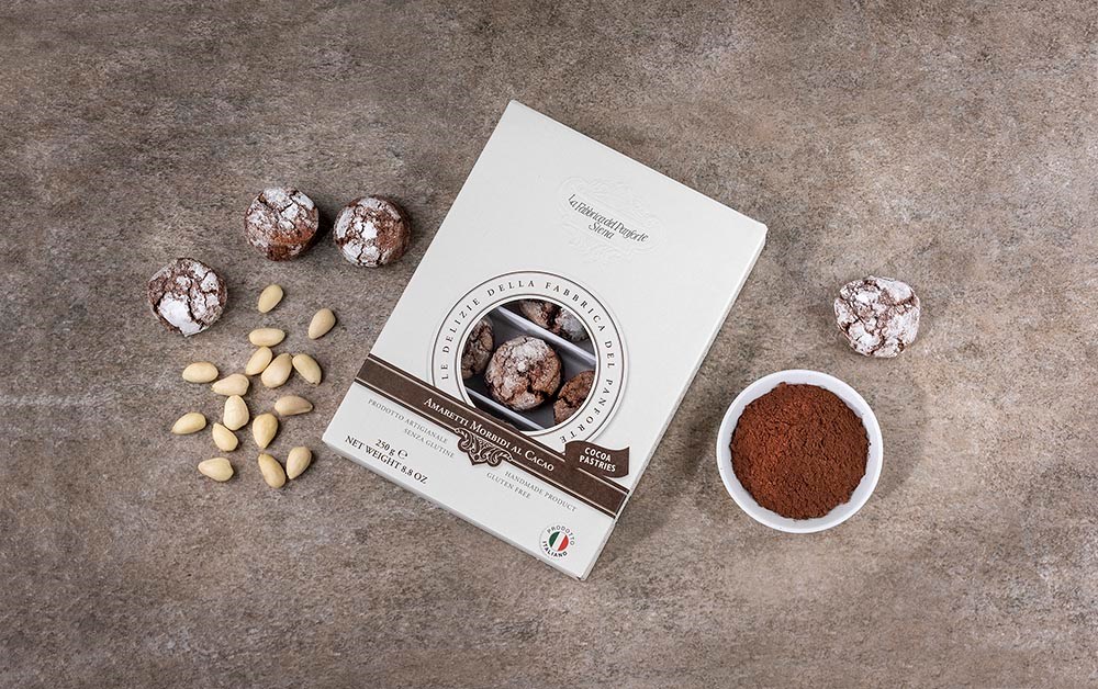 Immagine di AMARETTI MORBIDI AL CACAO 250 gr