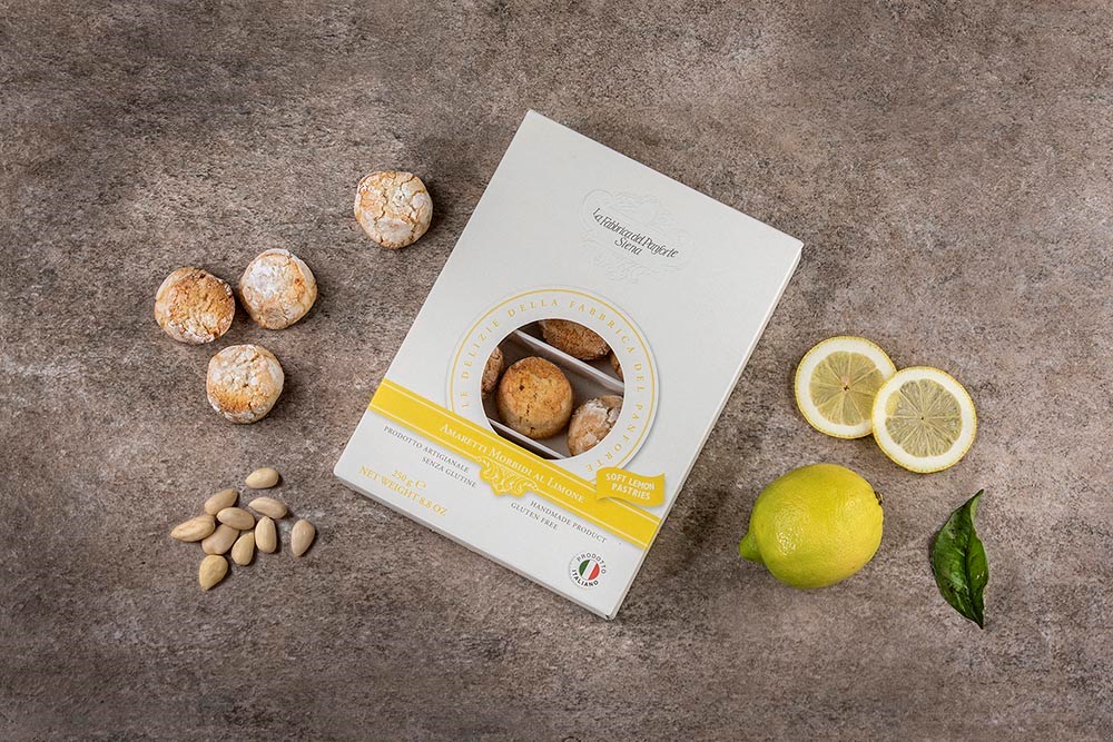 Immagine di AMARETTI MORBIDI AL LIMONE 250 gr