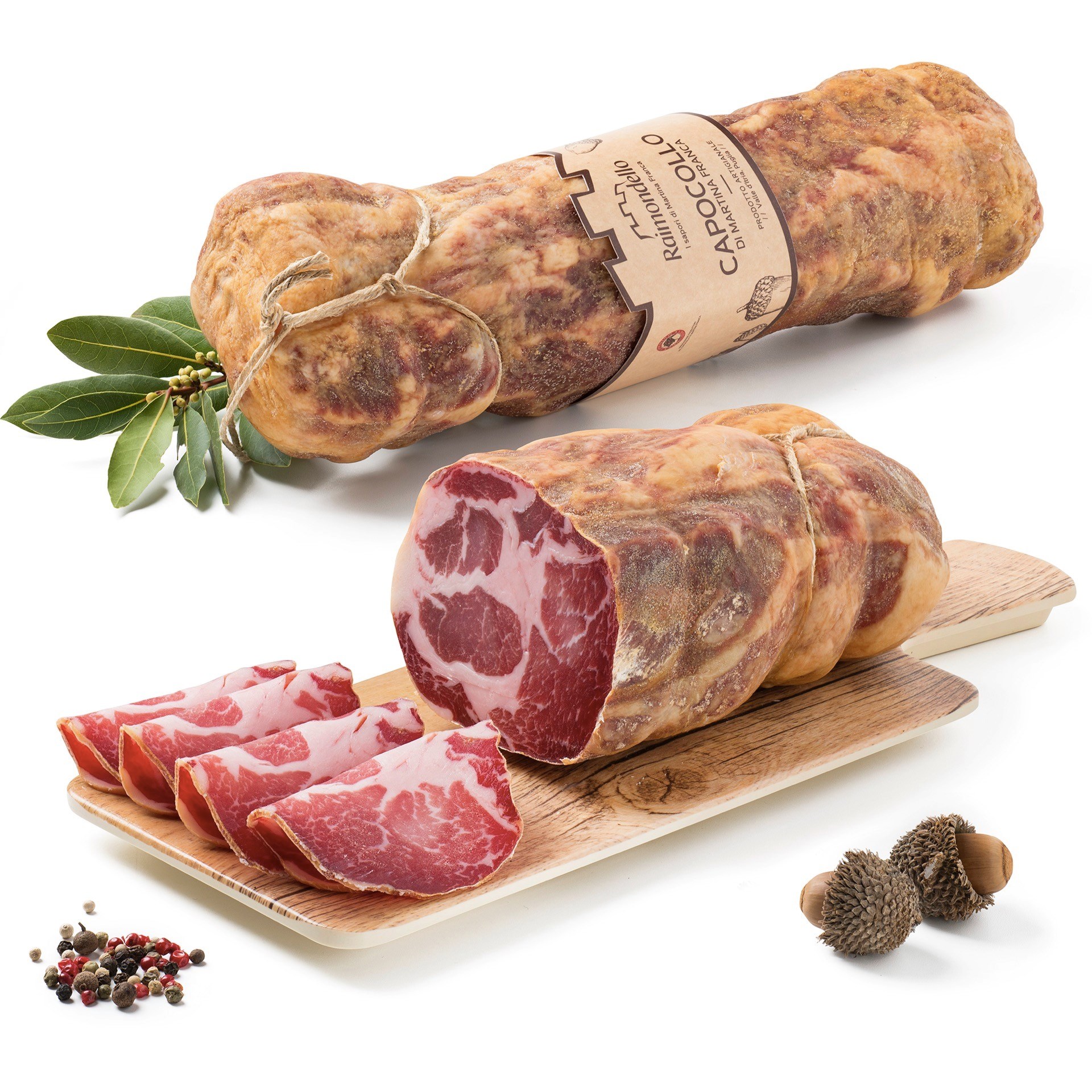 Immagine di CAPOCOLLO DI MARTINA FRANCA 800 gr