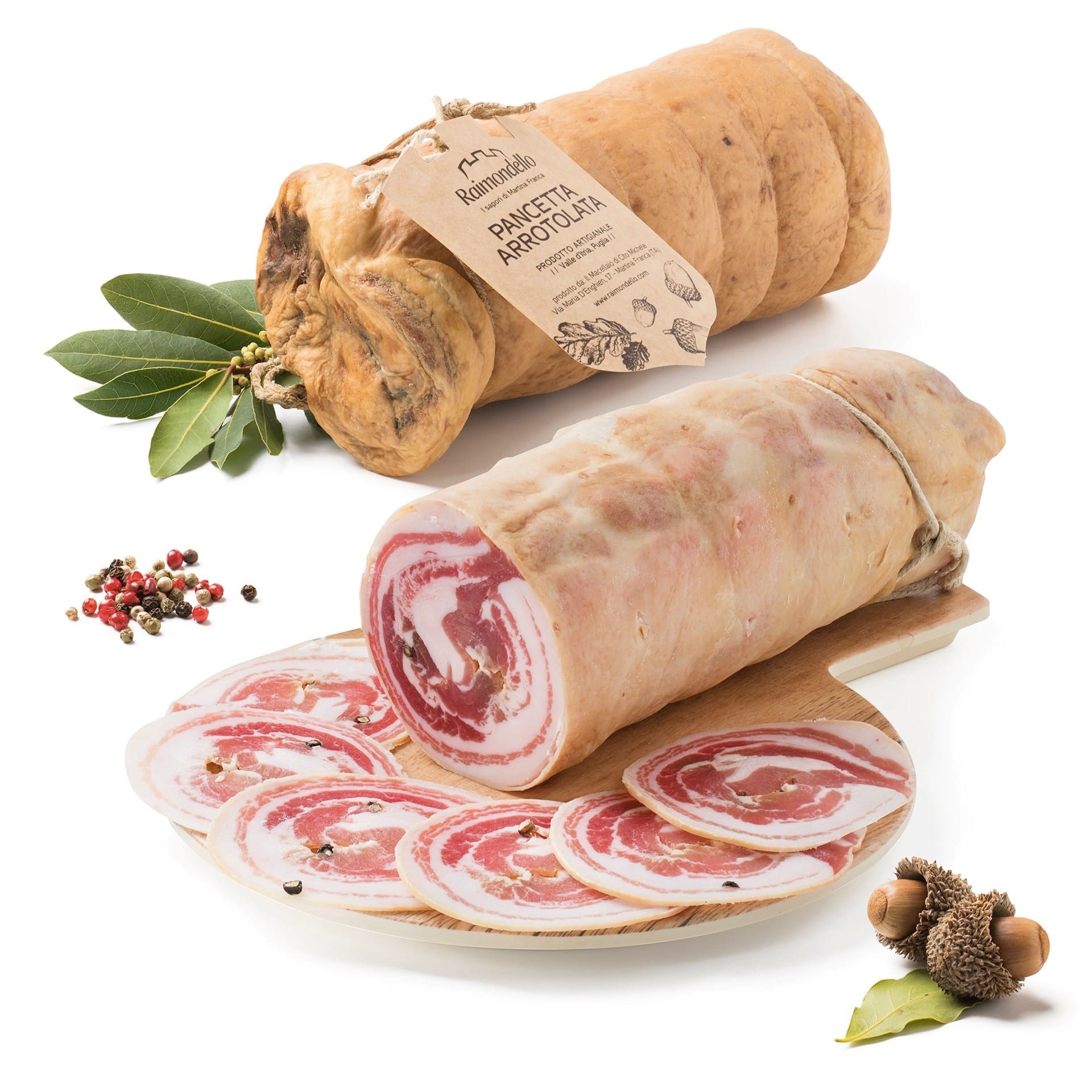 Immagine di PANCETTA ARROTOLATA - 400 gr circa