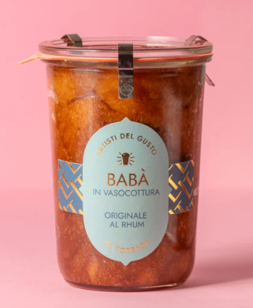 Immagine di BABA' AL RHUM 500 gr in scatola regalo