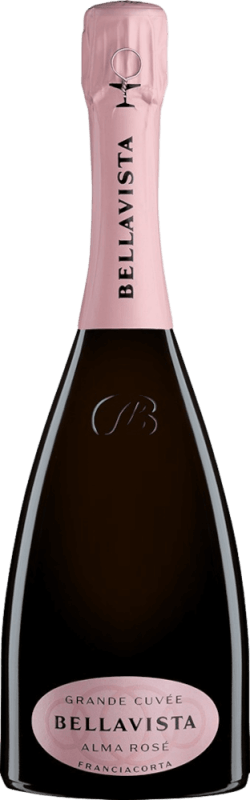 Immagine di FRANCIACORTA DOCG ALMA BELLAVISTA rosè extra brut grande cuvée