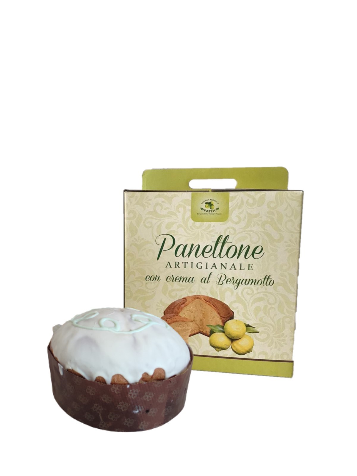 Immagine di PANETTONE CON CREMA AL BERGAMOTTO 1 kg