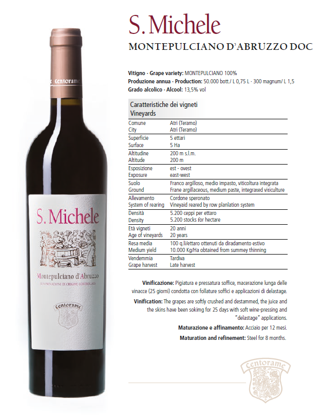 Immagine di MONTEPULCIANO D'ABRUZZO DOC S. Michele