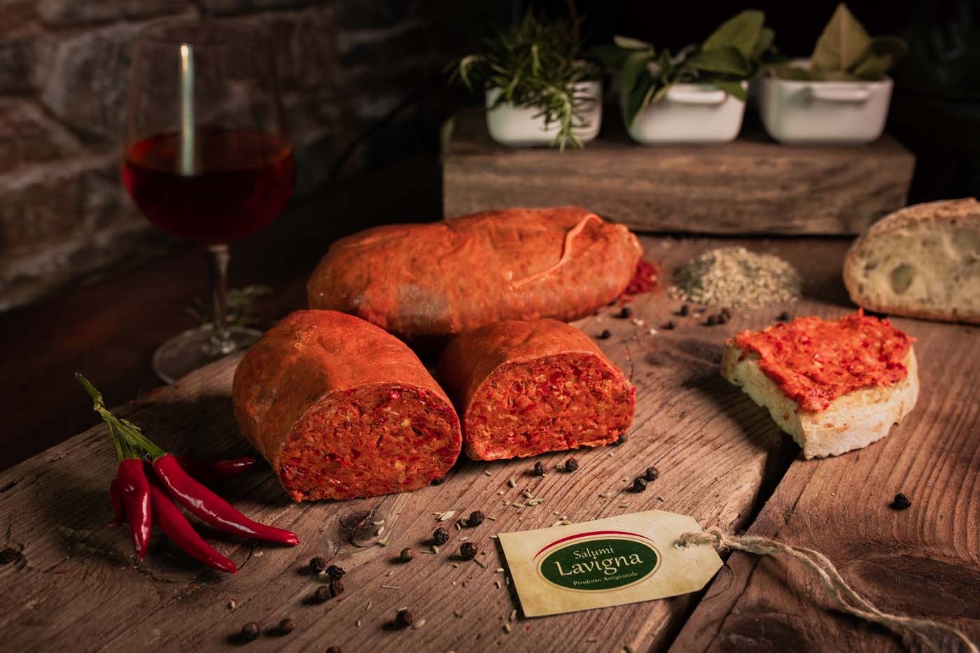 Immagine di NDUJA PICCANTE 350 gr. circa