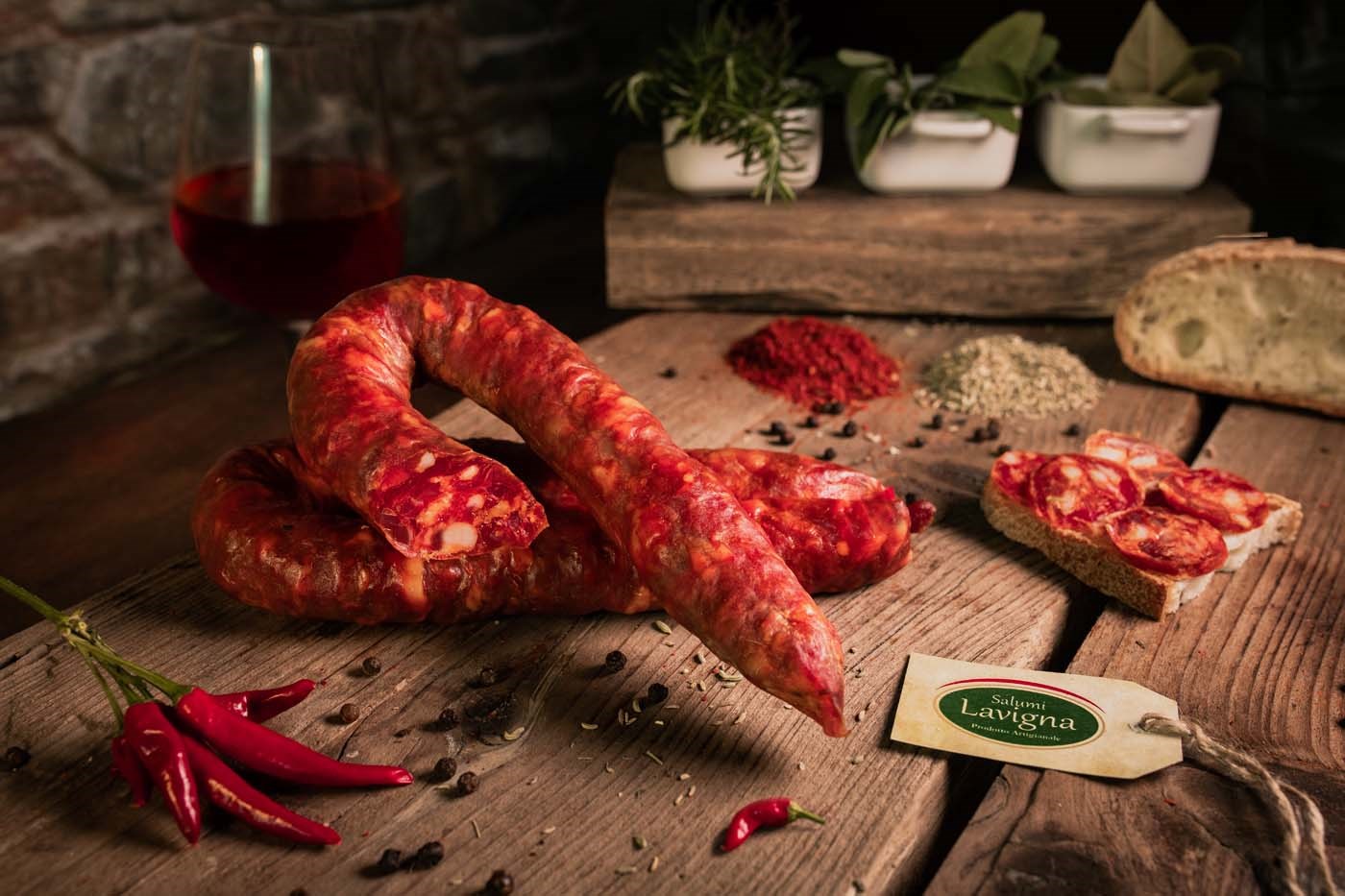 Immagine di SALSICCIA PICCANTE 350 gr circa