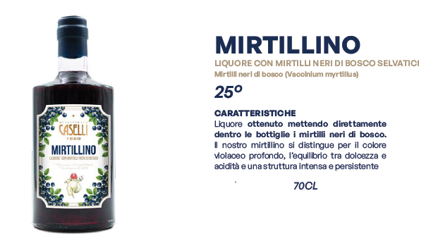 Immagine di LIQUORE MIRTILLINO 0,70 lt